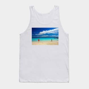 Generation gap in Vrika beach Tank Top